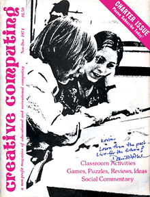 Creative Computing, first issue, November 1974