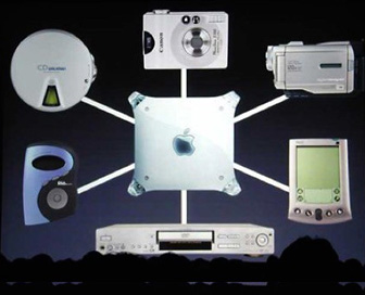 digital hub slide, MacWorld Expo January 2001