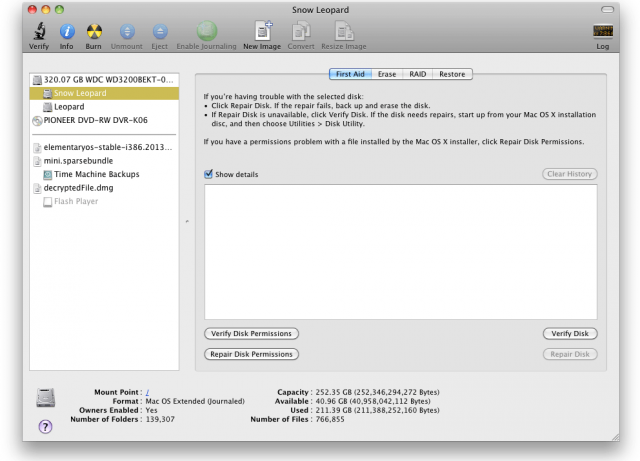 Disk Utility