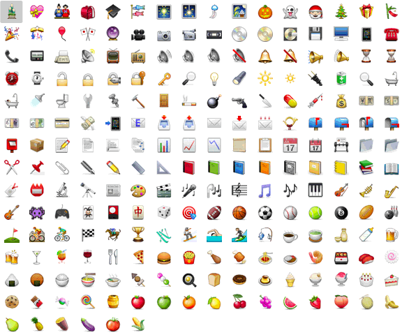 emoji things