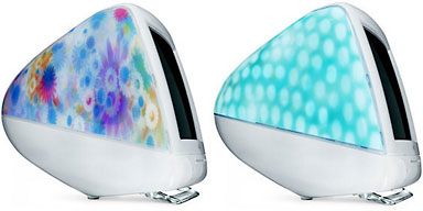 flower power and blue Dalmation iMacs