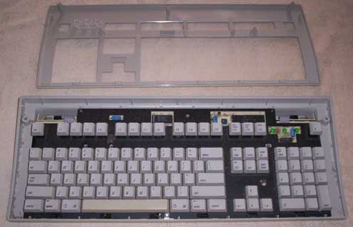 Extended Keyboard with top removed