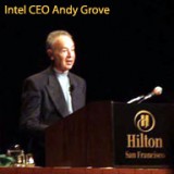 Intel CEO Andy Grove