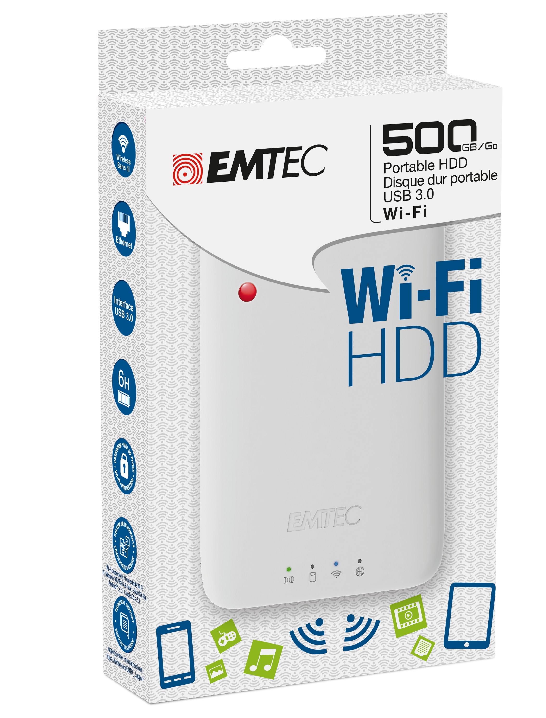 Using the Emtec P600 Wi-Fi Hard Drive | Low End Mac