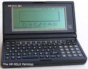 Hewlett Packard HP-95LX palmtop computer