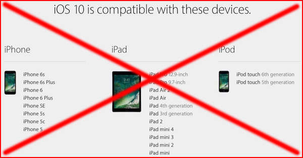 iOS-10-compatibility-wrong