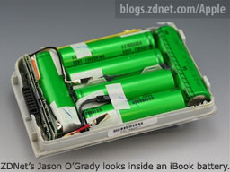 inside an iBook battery
