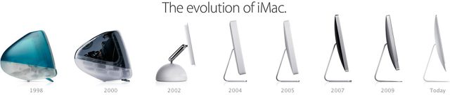 iMac evolution
