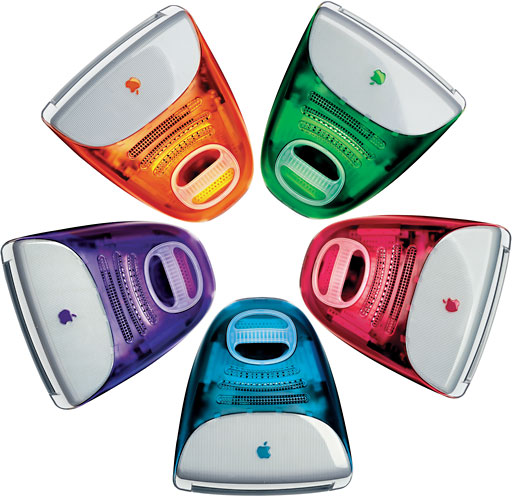 5 iMac colors