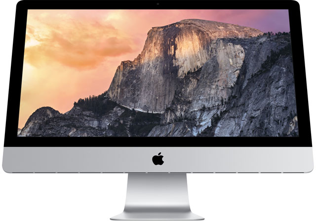 27" iMac running Yosemite