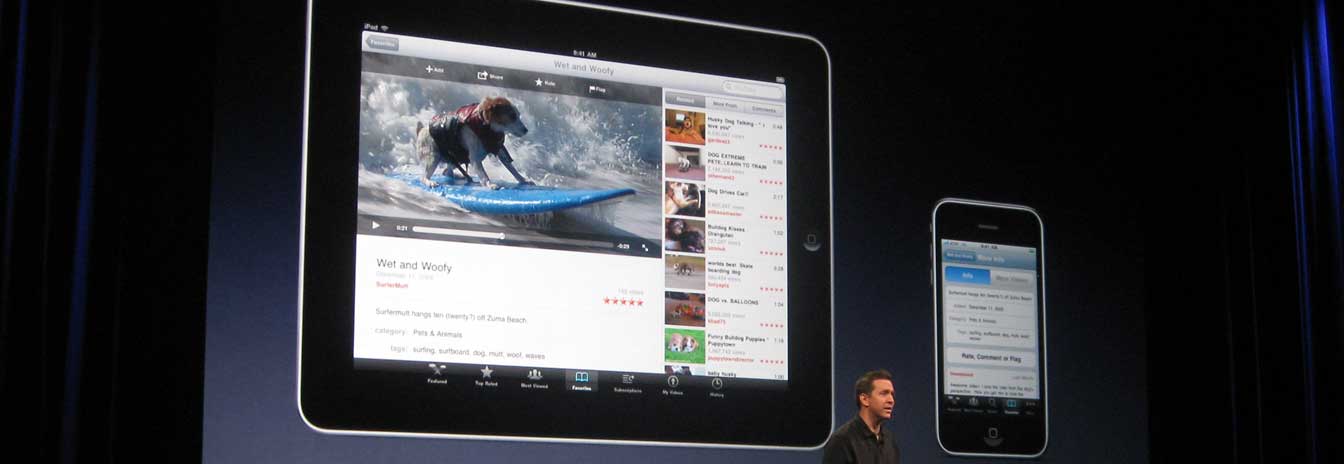 iPad introduction, January 27, 2010