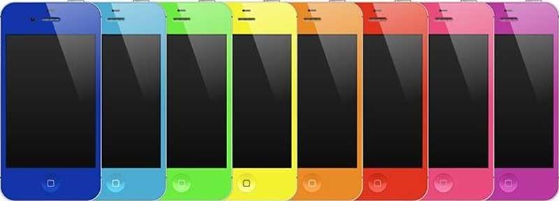 Rumored color iPhone 5C