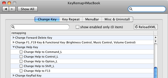 KeyRemap4MacBook 7.5 gives you more options for remapping the Help key.