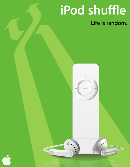 iPod shuffle: Life is random