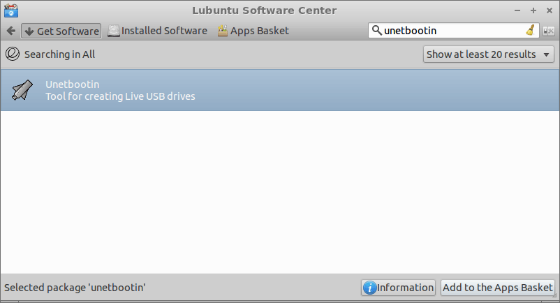 Linux Software Center