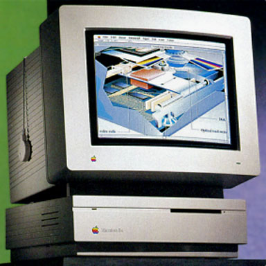 Macintosh IIsi with monitor