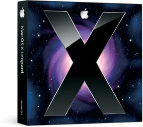 Mac OS X 10.5 Leopard box