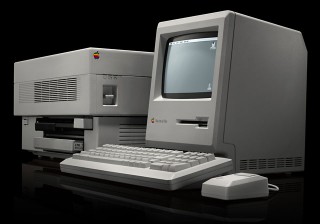 Mac Plus with LaserWriter