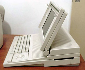 Mac Portable, side view