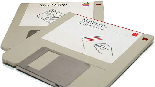 MacWrite 1.0 disk
