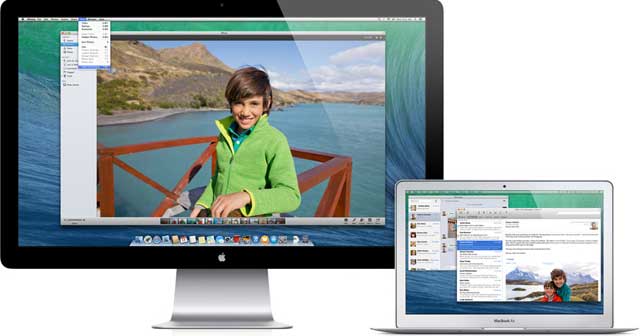OS X Mavericks supports multiple displays