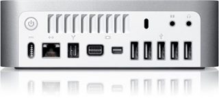 Rear of 2009 Mac mini