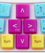arrow keys on New Standard Keyboard