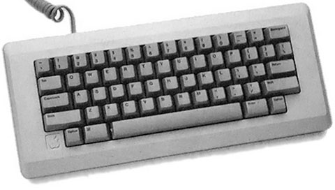 Original Mac keyboard