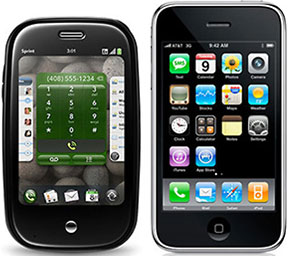 Palm Pre and iPhone 3G