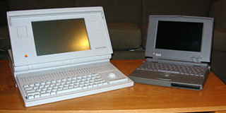 Mac Portable and PowerBook 100