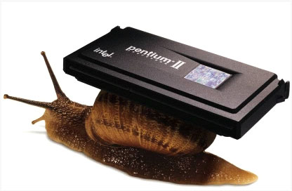 Pentium 2 snail