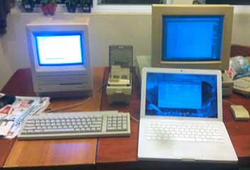 Mac SE and MacBook