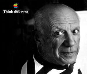 Pablo Picasso, Think Different