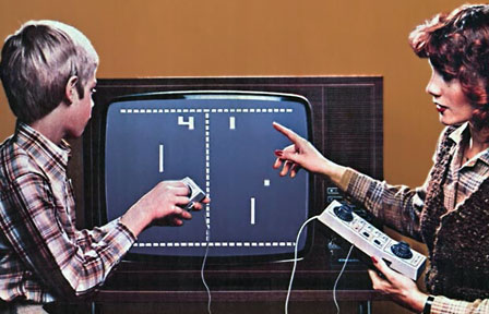 Pong home console