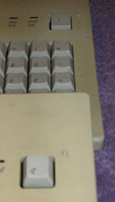 power key on Extended and Extended II keyboards