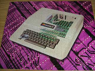 Apple II puzzle, assembled