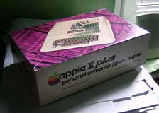 Apple II jigsaw puzzle box