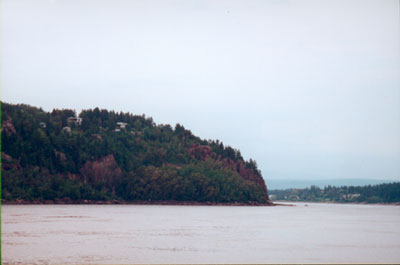 Saquenay River view