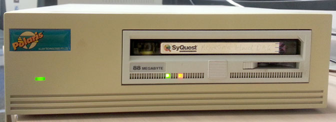 external SyQuest drive