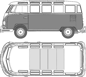 Bulli Volkswagen Microbus Reincarnated With An Ipad Twist