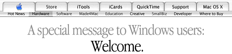 A special message to Windows users: Welcome