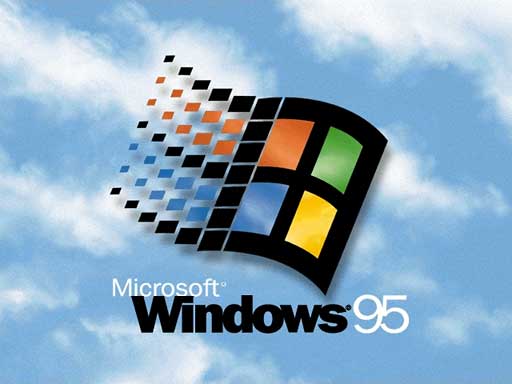 Windows 95 splash screen