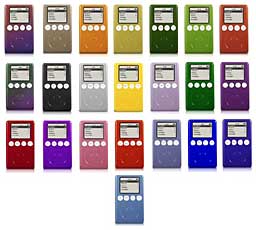 colored iPods