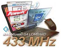 XLR8 433 MAChSpeed G4 Lombard upgrade