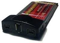 FireWire 800 CardBus adapter