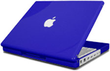 blue MacBook