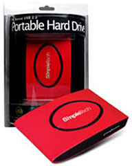 SimpleDrive USB 2.0 High-Speed Hard Drive