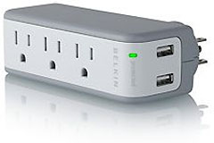 Belkin Mini Surge Protector with USB Charger