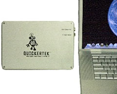 QuickerTek External Battery/Charger for 17 inch Unibody MacBook Pro