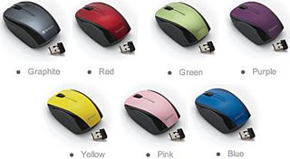 Color Nano Wireless Notebook Mouse